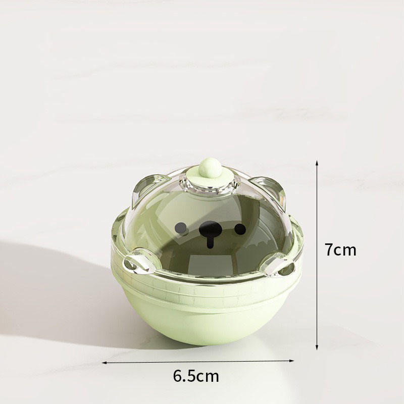 ลูกบอลน้ำแข็งรูปหมีเดี่ยว