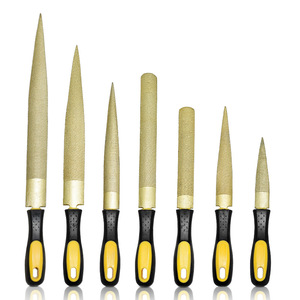 Chế biến gỗ mài tập tin dao dụng cụ cầm tay chỉ bán tròn tập tin dao đặt gỗ khắc công cụ cho chế biến gỗ - Product Image 1