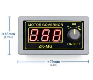 DC 5-30V 12v 24v 5A DC Motor Controller PWM Einstellbare Speed Digital display encoder duty verhältnis frequenz MAX15A - Product Image 6