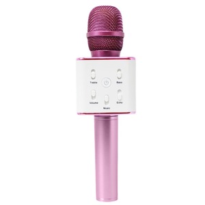 Q7 LED Karaoke microfono altoparlante portatile per bambini Wireless Bluetooth microfono altoparlante - Product Image 5
