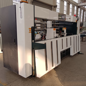 ZH-<span class=keywords><strong>SDJ</strong></span> bán tự động bao bì các tông sóng khâu đóng đinh hộp carton Máy làm - Product Image 5