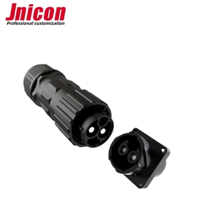 Dispositivo de almacenamiento de energía de alta corriente 80A Entrada de salida enchufe de aviación montaje en panel conector impermeable M28 - Product Image 3