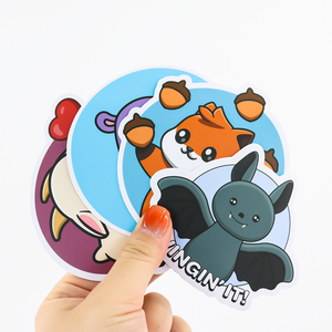 Custom Personalized <strong>Stickers</strong> Logo Adhesive Waterproof Cartoon <strong>Sticker</strong> Pack Printing Glossy Vinyl Custom <strong>Stickers</strong> - Product Image 2