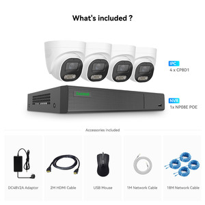 NEW 4K 8-CHANNEL 8MP <strong>SECURITY</strong> DOME CAMERA <strong>SYSTEM</strong> OUTDOOR HOME POE NVR KIT CCTV IP CAMERAS MONITORING <strong>SECURITY</strong> CAMERA <strong>SYSTEM</strong> - Product Image 4