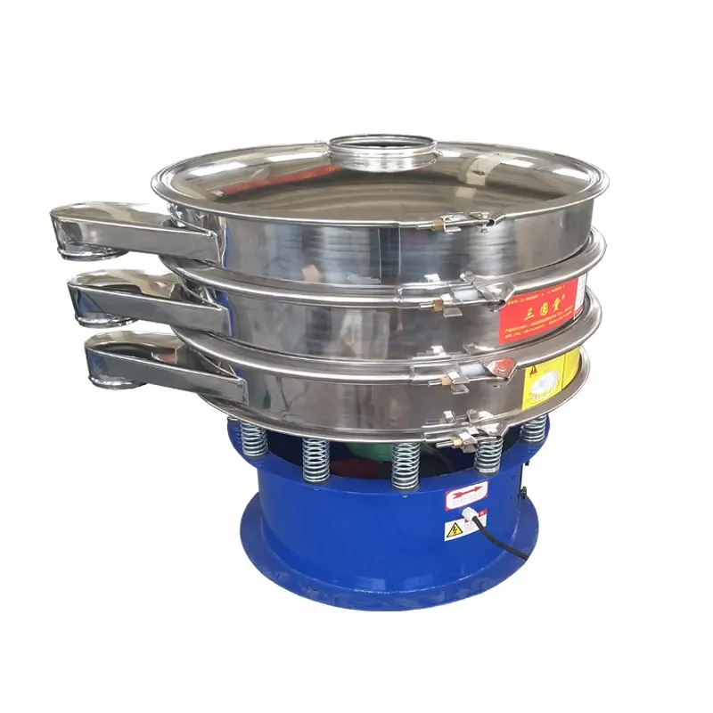 Rung Sifter Shaker Máy Chế Biến Thực Phẩm Công Nghiệp Cho Bột Với 80 Lưới Sàng