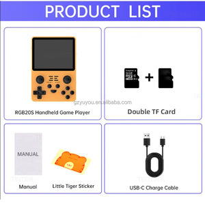 YY RGB20Sレトロゲームコンソール3.5インチIPSスクリーンポータブルビデオゲームミニポータブル3500mAhType-C for MAME/N64/GBA/FCシミュレーター - Product Image 4