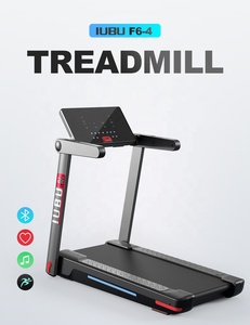 Folding Incline <strong>LCD</strong> <strong>Display</strong> App Pulse Monitor Blue Tooth Connectivity Installation-Free Running Machine Treadmill - Product Image 4