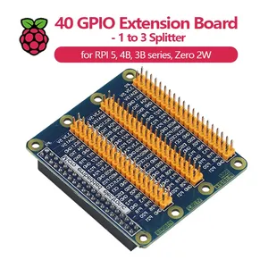 Raspberry Pi GPIO-Erweiterungs karte 1 bis 3, 40-poliges GPIO-Modul für Raspberry Pi 5, 4B, 3B/3B, Zero 2 W Banana Pi