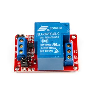 Módulo de relé de 1 canal 30A 5V con aislamiento optoacoplador módulo de relé de bajo nivel - Product Image 2