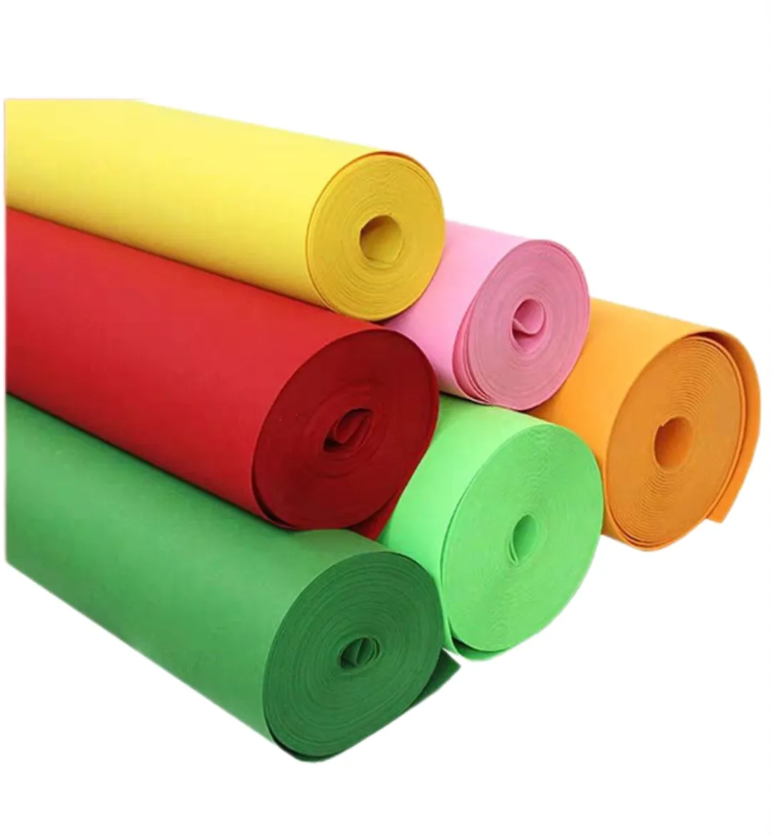 Nhà sản xuất công nghiệp cảm thấy 100% polyester kim đấm không dệt vải vải cảm thấy tấm