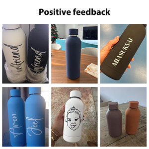 पोर्टेबल कई रंग लीक-प्रूफ सीलिंग स्टेनलेस स्टील स्पोर्ट्स वाटर बोतल डिए व्यक्तिगत स्टिकर के लिए - Product Image 6