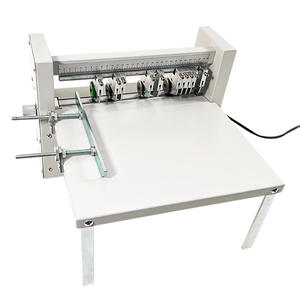 Table Type <strong>400mm</strong> Electric Label <strong>Cutter</strong> A4 Indentation Dotted Line Machine Self-Adhesive Paper Processing Machinery - Product Image 2