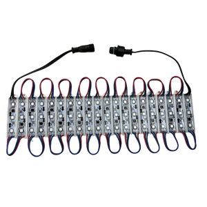 20 шт./строка DC12V WS2811 smart LED RGB Полноцветный пиксельный модуль, IP68, 0,72 Вт; С xConnect/13,5 мм косичкой - Product Image 1