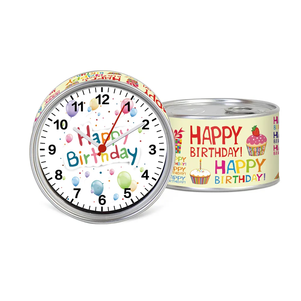 Horloge de réfrigérateur de bureau à Sublimation, horloge Photo personnalisée, idée de cadeau de retour d'anniversaire personnalisée