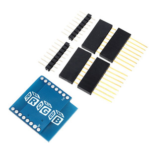 Modulo RGB di colore completo WS2812 per D1 Mini scheda di apprendimento di espansione WiFi componenti elettronici modulo Driver RGB - Product Image 2