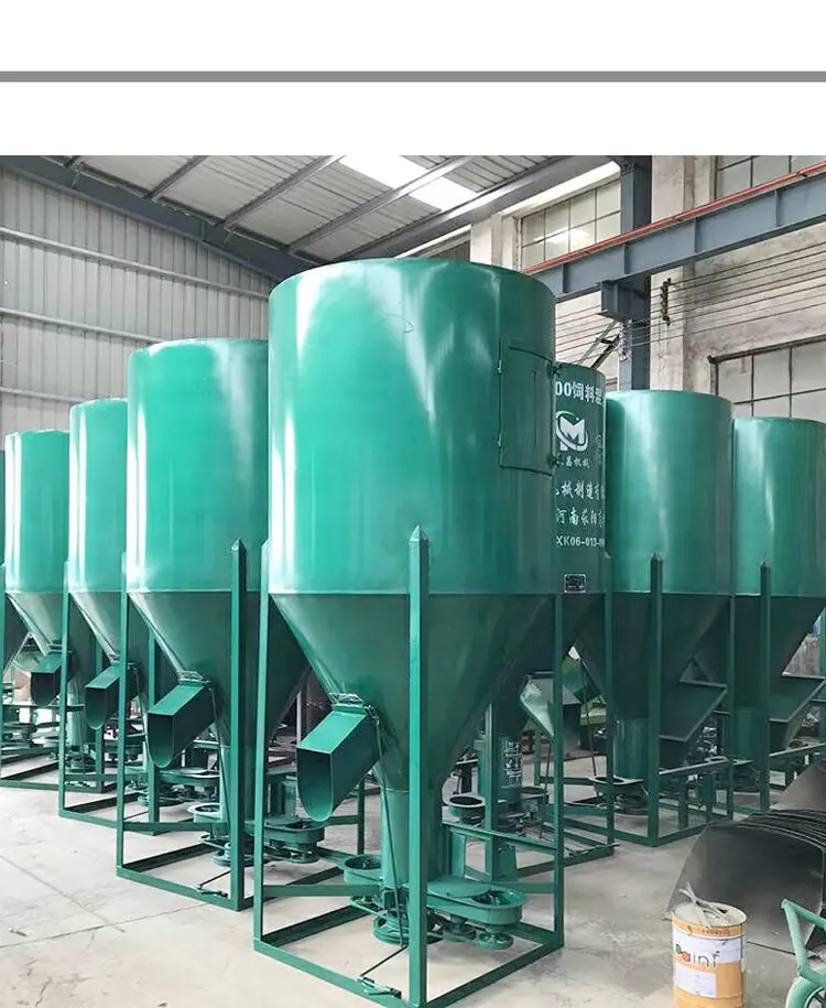 Chicken Food Making Equipment Livestock Poultry Feed Machine Mixer And Crusher Processing Machines