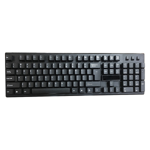Teclado Y ratón ergonómico para ordenador, juego de mesa de oficina con cable Y llave - Product Image 5