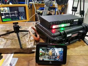 Monitor de campo de cámara de vídeo HD SDI de 5,5 pulgadas para HDMI con carcasa de metal con SDI para función de conversión cruzada HDMI - Product Image 3