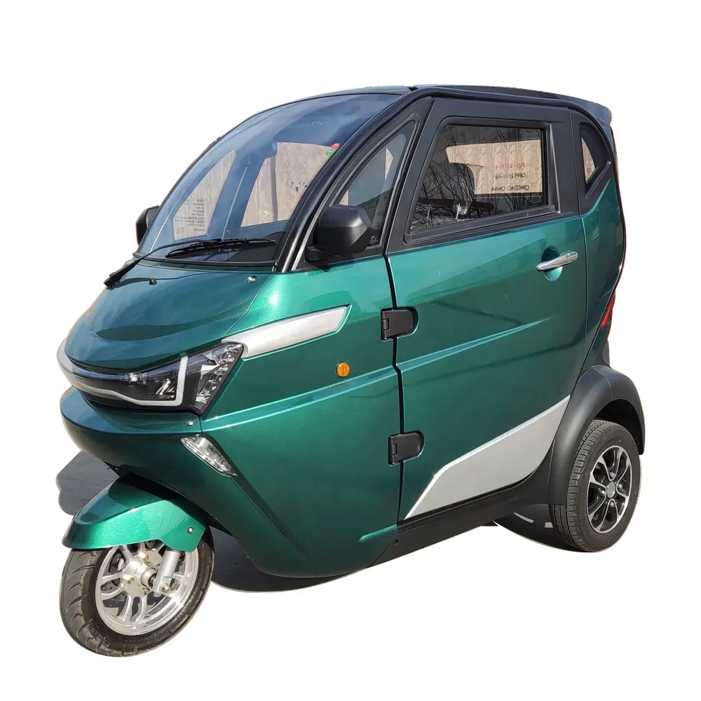 전기 Trikes 및 차량 Trike 여객 폐쇄 전기 스쿠터 Trike 오토바이 100-200kg 30-50 km/h 400-500kg LCD 디스플레이