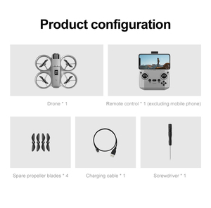 GT3 Drone With 480P Fly Steadily Long Battery Life Obstacle Avoidance 80-100m Distance 6 <strong>Minutes</strong> Playing Time Easy to Use - Product Image 2