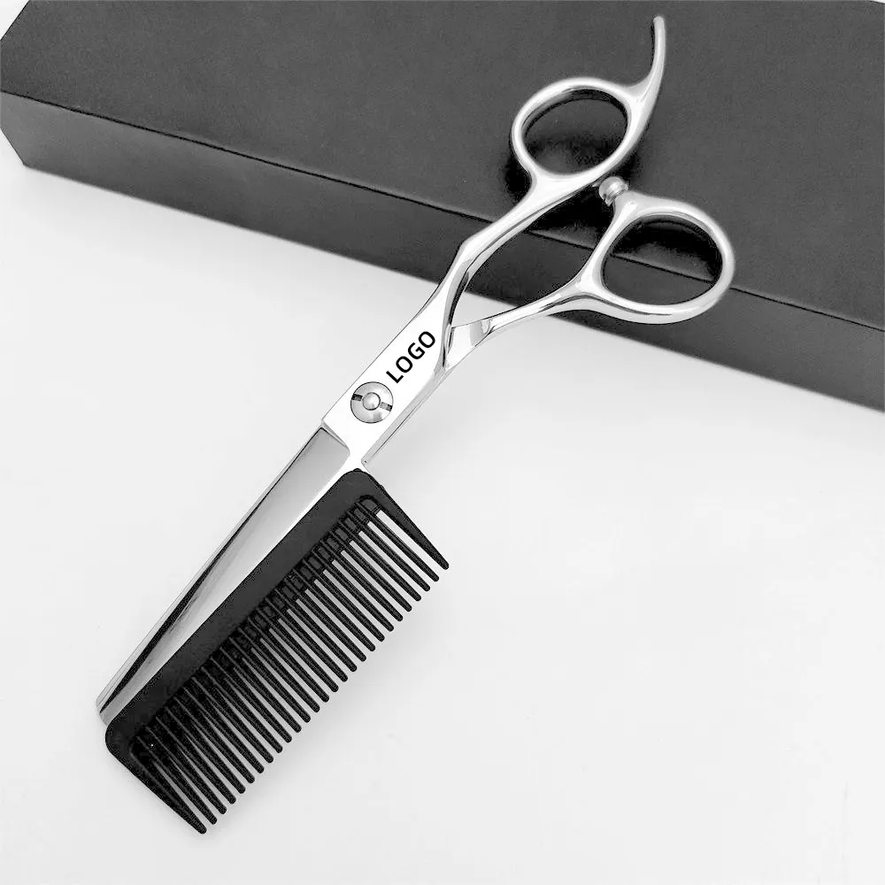 NEU Professional JP440c Stahl 6 ''2 in 1 Haars chere mit Kamm Haarschnitt Friseur Makas Haars ch neides chere Friseurs chere