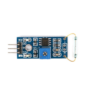 Módulo de Sensor de láminas LM393, interruptor de láminas magnético para Arduino, Kit de bricolaje, módulo de magnetrón, interruptor magnético para Arduino, 1 unidad