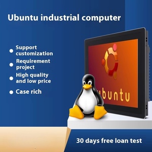 Ubuntu <strong>Embedded</strong> Industrial Tablet I7/I5 Arm Architecture All-<strong>In</strong>-One Mini PC Qt5 Programming Industrial Computer Stock