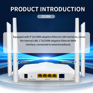 WIFI4 300M WIFI เราเตอร์อินเทอร์เน็ตเสาอากาศความเร็วสูง2.4G 300Mbps บ้าน WIFI - Product Image 5