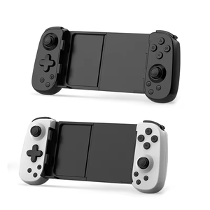 D6ストレッチハンドルスマートフォン用デュアルモーター振動ワイヤレスストレッチゲームコントローラーAndroid /ios/win7 10 11/Mac OS/NS - Product Image 1
