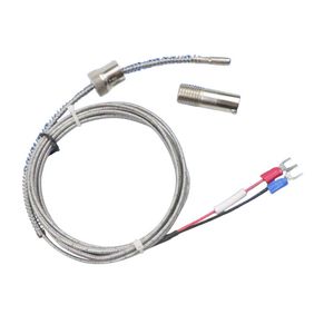 Customizable K-Type J-Type Adjustable Temperature Sensor Accurate PT100 Thermocouple Measurement Temperature Measuring <strong>Line</strong> - Product Image 2