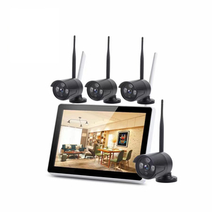 1080p高清迷你wifi无线ip隐藏摄像机户外12英寸液晶安全摄像机 - Product Image 1