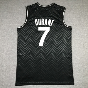 2025 New Styles and Hot Sale Popular Basketball Men's Embroidered Stitched White Jersey #7 Kevin <strong>Durant</strong> Brooklyn Jersey - Product Image 4