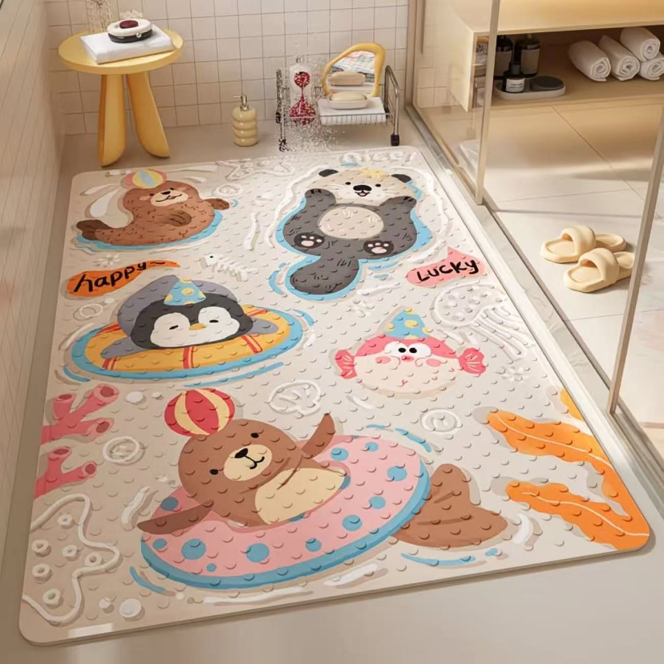 blue Animal bathing