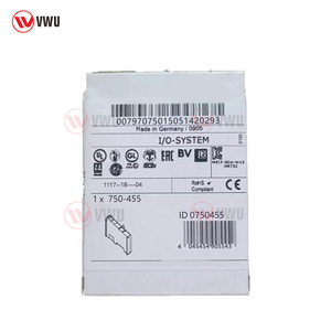 Módulo de entrada 750-455 WA GO Entrada analógica nueva y original Módulo de entrada analógica serie 750 de un solo extremo para uso con PLC