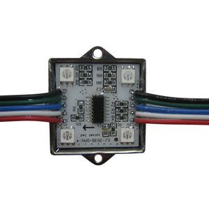 24v dmx wasserdicht 4leds hochwertiges smd5050 dmx512 quadratisches Pixel LED-Modul mit 3M Klebeband - Product Image 1