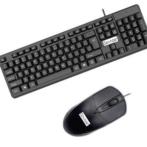 Wired <strong>Keyboard</strong> and <strong>Mouse</strong> Combo for Windows Optical Wired <strong>Mouse</strong> Full-Size <strong>Keyboard</strong> USB Plug-and-Play Compatible for PC Laptop