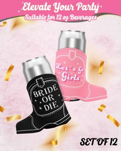 Custom Shape Creative Party Neoprene Insulator Cowgirl Boot <strong>Can</strong> <strong>Cooler</strong> - Product Image 5