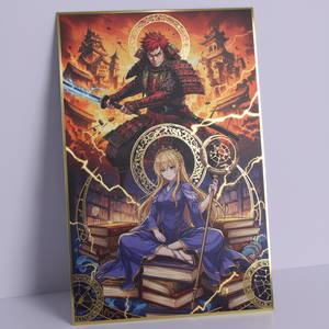 Tùy Chỉnh Phim Hoạt Hình Lá Vàng Nghệ Thuật In Nghệ Thuật Kỹ Thuật Số Giấy Áp phích Truyện Tranh Trò Chơi/Phim Nhân Vật Cuốn Sách Minh Họa Quà Tặng Tường Trang Trí Nội Thất Áp Phích - Product Image 4