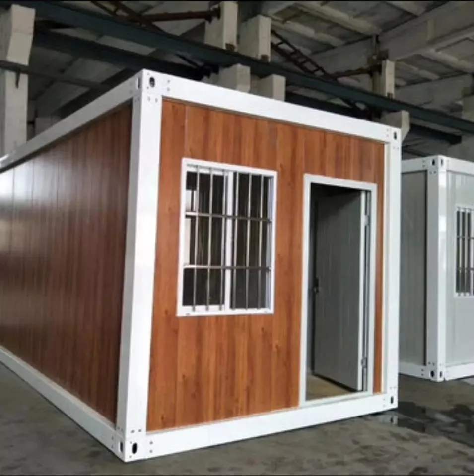 Prefab Diy Rumah Kontainer Kapal Kit Flatpack Buatan Kabin Portabel Pantai Rumah Pra-kain 40ft