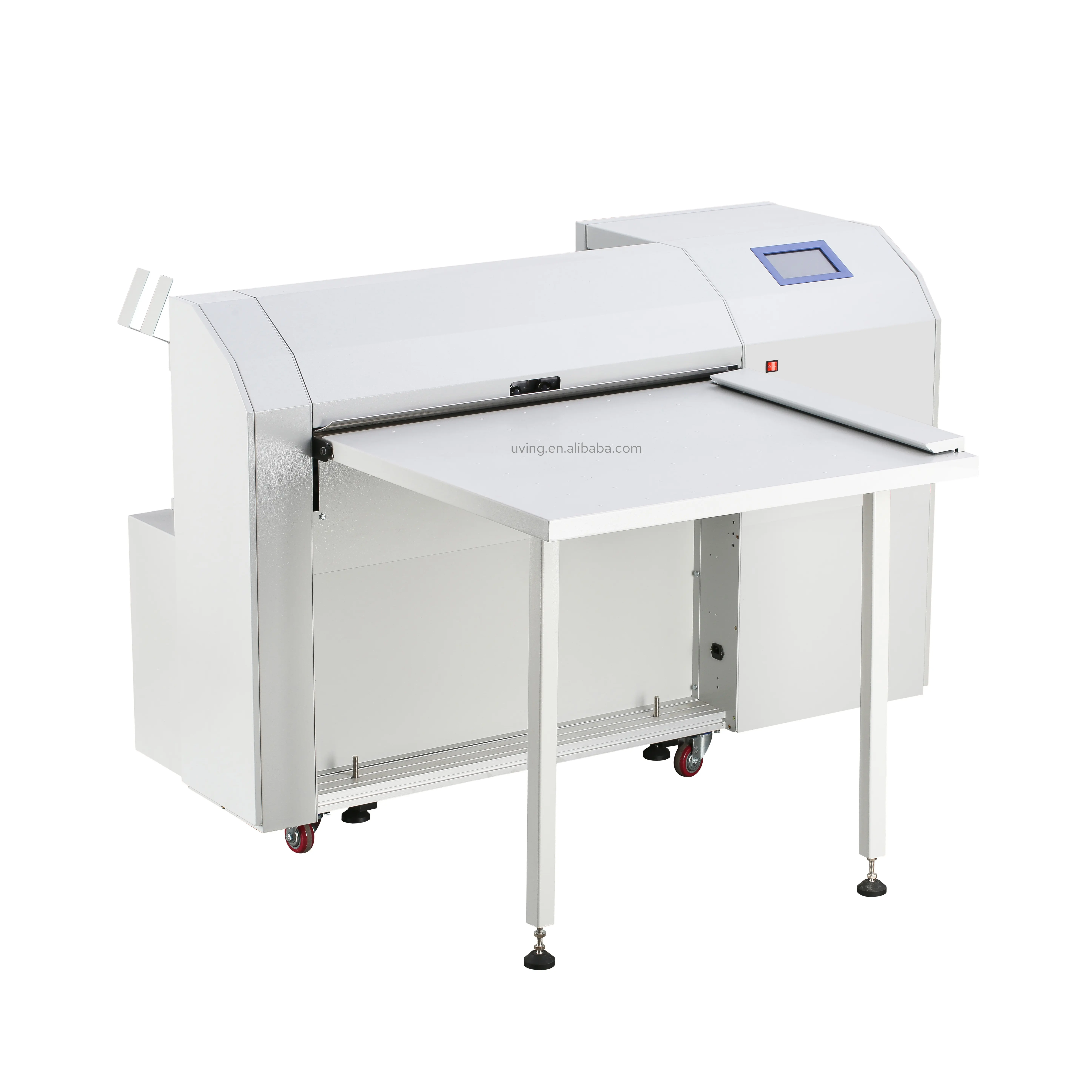 Uving automatic wide format paper A0 folding machine for large documents
