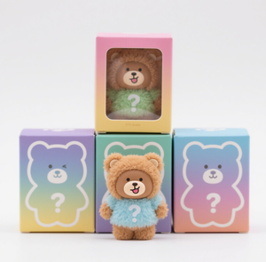 Cusrom giáo dục mù hộp plushies gốc theo chủ đề nhồi bông đồ chơi với <span class=keywords><strong>Hidden</strong></span> phụ kiện học tập - Product Image 1