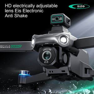 S159 4KHD çift kameralar engel kaçınma 5G WIFI FPV GPS Quadcopter DroneLED büyük ekran uzaktan RC Drone - Product Image 6