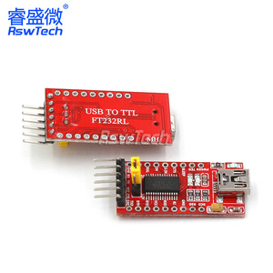 <strong>FT232RL</strong> FT232 FTDI USB To TTL 3.3V 5.5V Serial Adapter Module Board Transceiver Signal TTL CMOS Level - Product Image 4
