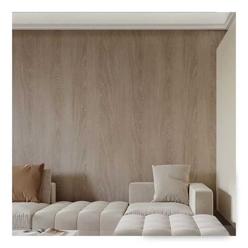Hochwertiger Umweltschutz Millimeter Bambus Holz faser Wand paneel Holz furnier Lack freie Wand paneel