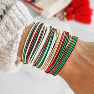 Conjunto de pulseira de guitarra, kit com pulseira de aço inoxidável