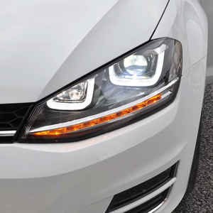 Volkswagen Golf 7/7 için 14-18 için uygundur. 5 far takımı modifiye GTI sürüm çift U Xenon LED gündüz farları - Product Image 4