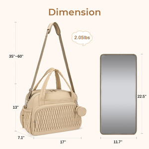 Functional Large Diaper Backpack Tote Nylon and Polyester Mummy <strong>Bag</strong> with Print Pattern and Logo for Baby Products