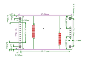 2,0 Zoll buntes SPI-LCD-Modul für Arduino-kompatible ILI9225-Schnittstelle für verschiedene Anwendungen