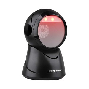Supermercado y centro comercial Cajero Escáner Plataforma de escaneo de código QR con interfaz USB Pistola de escritorio en stock - Product Image 2