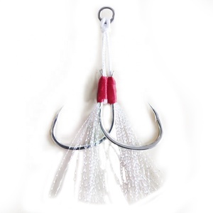 Free Samples 2pcs/set Assist <strong>Hooks</strong> Deep Sea Fishing <strong>Hooks</strong> for Saltwater - Product Image 1